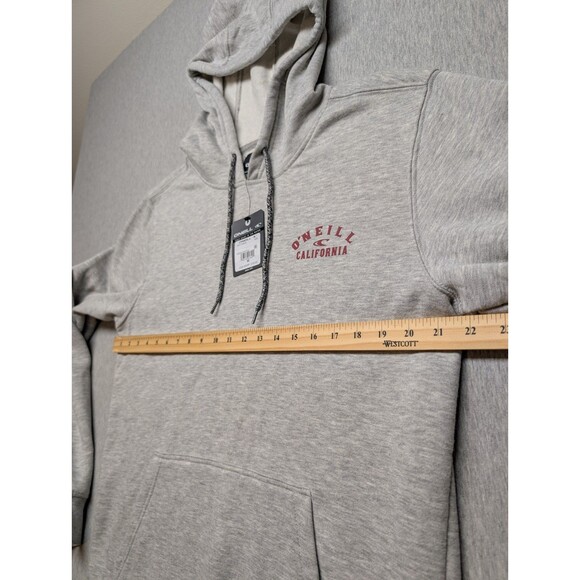 New O’Neil Men’s Medium Paddle Battle Pullover Hoodie California Bear Paddling - Picture 6 of 8